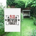 thumbnail image 6 of Hanmun 911 Never Forget Garden Flag 12x18 Patriot Day Double Sided for Outdoor Indoor House Decor, 6 of 7