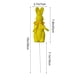 thumbnail image 3 of Simulated Moss Easter Bunny Bow Floral Foam Arranger for Vase Centerpieces 1-Pack, 3 of 6