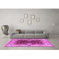 thumbnail image 3 of Ahgly Company Indoor Rectangle Oriental Pink Traditional Area Rugs, 6' x 9', 3 of 4