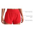 thumbnail image 4 of Shorts CRZ YOGA tiro medio con bolsillo lateral con cierre rojo XL, 4 of 5