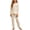 Beige, variant on Cethrio Girls' Pajama Sets Long Sleeve, Fall Winter Comfortable 2 Piece Girls' Sleepwear Pink Size 7-8T