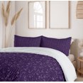 thumbnail image 6 of Ambesonne Astrology Duvet Cover Set, Zodiac Constellations, Queen, Indigo Grey White, 6 of 6