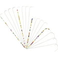 thumbnail image 6 of 16pcs Curved Beading Needles for Seed Beads Stainless Steel Open Loop Bead Spinner Needles for Jewelry Chain Bracelet Necklace Making 4 Sizes, 6 of 8
