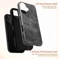 thumbnail image 4 of Minimalist Black Line Wave Phone Case, Abstract Optical Illusion Design iPhone Cover, Modern Artistic Protective Case for iPhone 16 15 14 13 12 11 Plus Pro Max Mini, 4 of 6