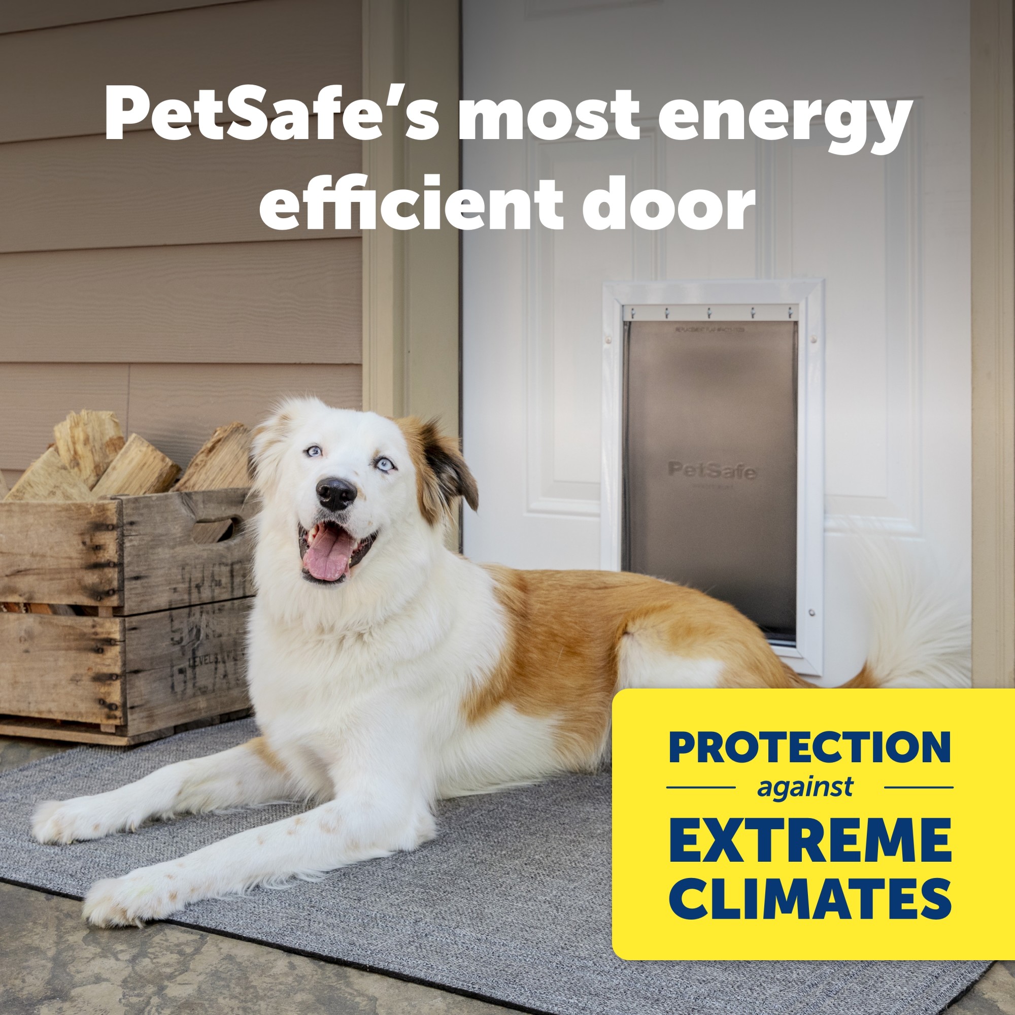 PetSafe Extreme Weather Aluminum Pet Door, Large, Up to 100 lbs photo 2