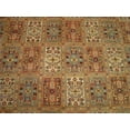 thumbnail image 2 of Bakhtiari Pestal Flower All Over Rectangle Area Rug Wool Silk Hand Knotted Carpet (12.1 x 9.2)', 2 of 8