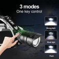 thumbnail image 3 of 1000000lm Xhp160 16-core Ir Led faro Xhp90 potente faro Led 18650 linterna de cabeza recargable Usb lámpara de cabeza de Camping, 3 of 5