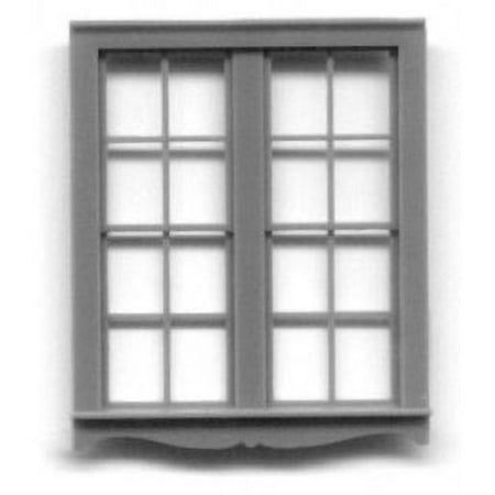 HO 5'6"x6'6" 4 Pane Queen Anne Dble Hung Paired Window (3)