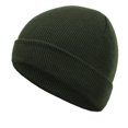 thumbnail image 1 of Qarigey Nuevos sombreros de invierno para mujer, gorros para niñas, gorro de punto sólido bonito, gorros de otoño para niñas, gorros, gorro más Sombreros verde oscuro 1 Qarigey AP0387-14B, 1 of 4