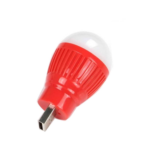Methold Bombilla alimentada por USB sin interruptor, bombillas de lectura de libros, linterna de emergencia para Hotel en casa, accesorio de Type4 NO4