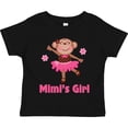 thumbnail image 3 of Inktastic Mimi's Girl Monkey Girls Toddler T-Shirt, 3 of 5