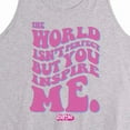 thumbnail image 2 of Barbie the Movie - You Inspire Me -  Men's Jersey Tank Top, 2 of 4