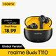 thumbnail image 2 of Versión global realme Buds T110 Auriculares Bluetooth AI ENC Cancelación de ruido de llamadas Auriculares Bluetooth 5.4 Auriculares verdaderamente inalámbricos, 2 of 5