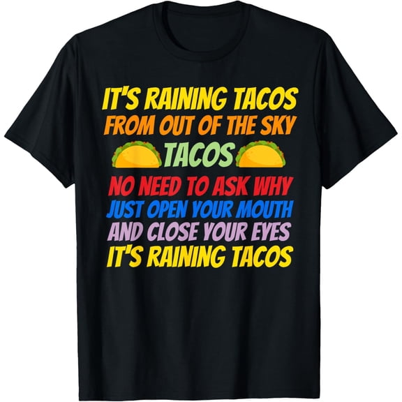 Fun kids it's raining tacos T-Shirt