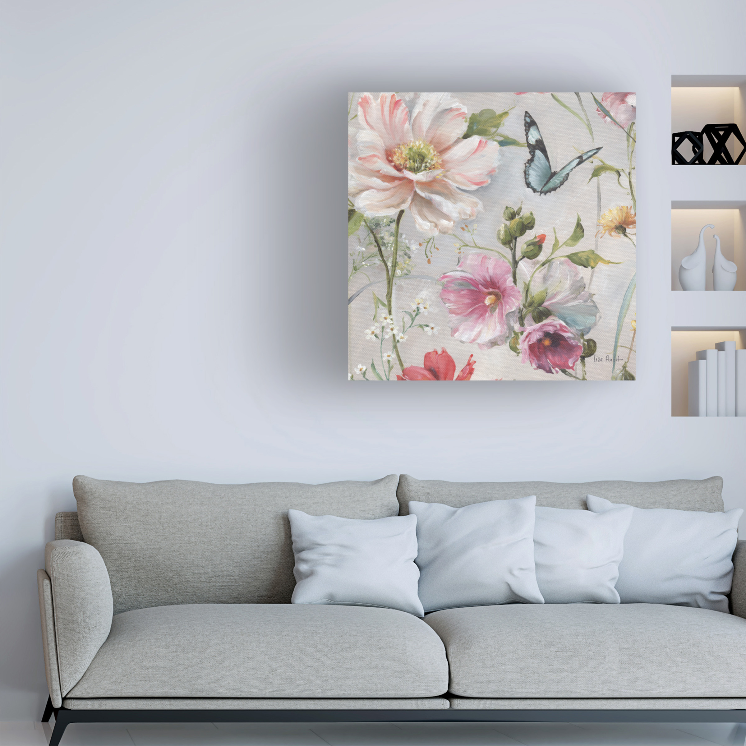 Trademark Fine Art 'Antique Garden II' Canvas Art by Lisa Audit