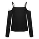 thumbnail image 5 of Blusa suelta de manga larga con cuello en V y cremallera para mujer Fridja  hj4544, 5 of 9