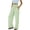 Green, variant on Einccm Womens High Waisted Wide Leg Pants - Checkered Casual Plaid Trousers with Pockets - Comfy Smocked Waist Flowy Bottoms for Vacation or Daily Wear