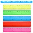 thumbnail image 2 of Ruler Zonon de plástico, flexible, recto, 6 pulgadas/15 cm, 100 unidades, 2 of 6