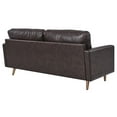 thumbnail image 4 of Modway Valour Leather Sofa in Brown, 4 of 8