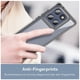 thumbnail image 5 of For Motorola Edge 60 5G 60 Fusion 5G Case TPU + Acrylic Protective Clear Phone Cover - Black, 5 of 5