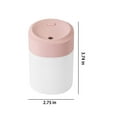 thumbnail image 3 of Portable Desk Humidifier, Cool Mist Humidifier, Small Humidifier For Home Bedroom Office, Plants, Colorful Night Function, Usupdd 2025 Portable Desk Humidifier, Cool Mist, 3 of 7