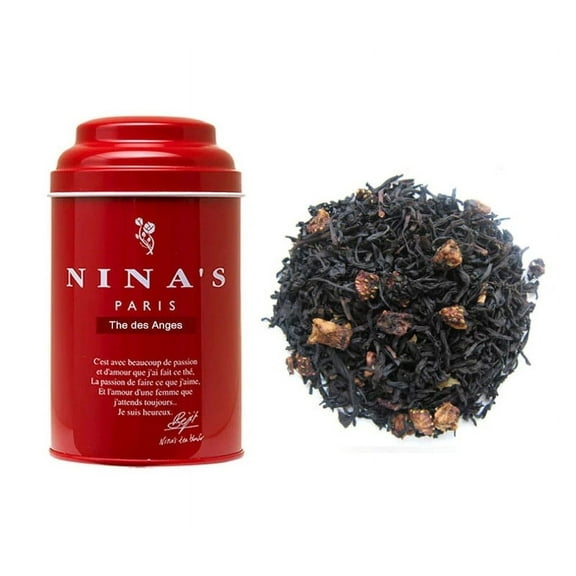 Nina's Paris The Des Anges Tea (Ceylon Black Tea, Flavors, Strawberry) 100g