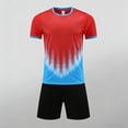 thumbnail image 6 of ITSAME Boys Athletic Outfit Sets, Breathable Quick-Dry Crewneck T-Shirt and Shorts Outdoor Sport Sets 2-Piece Red Size 11-12, 6 of 6