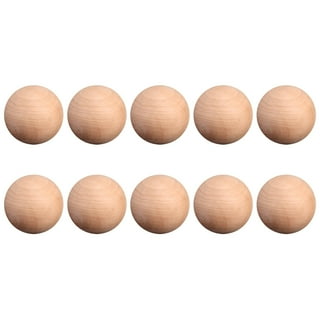 122 Pieces round Wood Balls Unfinished Wooden Balls Natural Craft Ball –  WoodArtSupply
