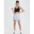 thumbnail image 3 of BALEAF Pleated Tennis Skirt Skorts Skirts for Woman High Waisted Lightweight Athletic Golf Workout with Shorts Pockets Snow blue XS, 3 of 6