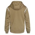thumbnail image 2 of Men's Work Zip Up Hoodie Heavyweight Water Resistant Thermal Lined Hooded Jacket Winter Sweatshirt, 2 of 7