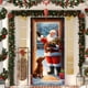 thumbnail image 4 of Decoraciones de Navidad Interior 35 X 71 Pulgadas Marco de Puerta de Navidad - Patrón de Santa Claus - Decoración de Puerta de Navidad - Decoración de Fiesta Del Festival, 4 of 6