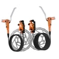 thumbnail image 3 of Almencla Mountain Bike Hydraulic Disc Brake Set Bicycles Replaces Repair Line Pulling Orange, 3 of 8
