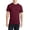 Cardinal, variant on JustBlanks Short Sleeve Crewneck 100 Ring Spun Cotton Lightweight Casual T Shirt