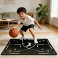 thumbnail image 4 of Portable Basketball Footwork Training Mat,Agility Footstep Training Mat,Basketball Pads for Training All Levels,Non-Slip Silent Equipment to Improve Speed,Strength and Coordination(A), 4 of 4