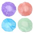 thumbnail image 1 of 1Ensemble Bonnet de Douche pour Femmes Imperméable Bonnet de Bain Multi-Usage EVA, 1 of 1
