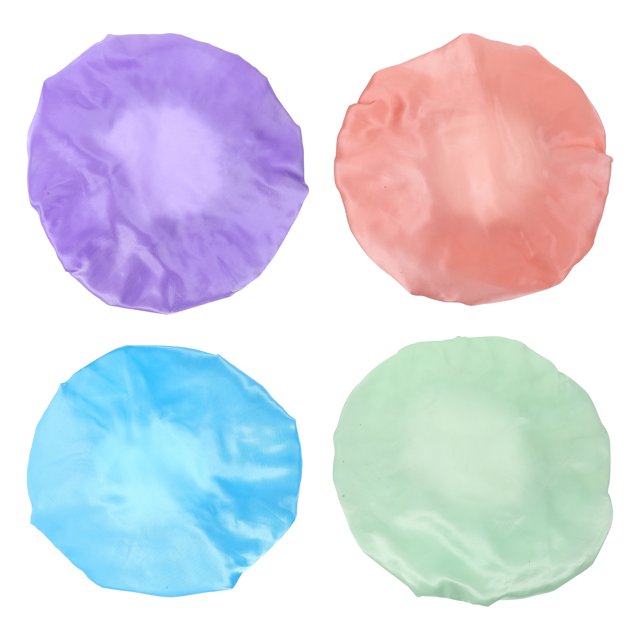 1Ensemble Bonnet de Douche pour Femmes Imperméable Bonnet de Bain Multi-Usage EVA