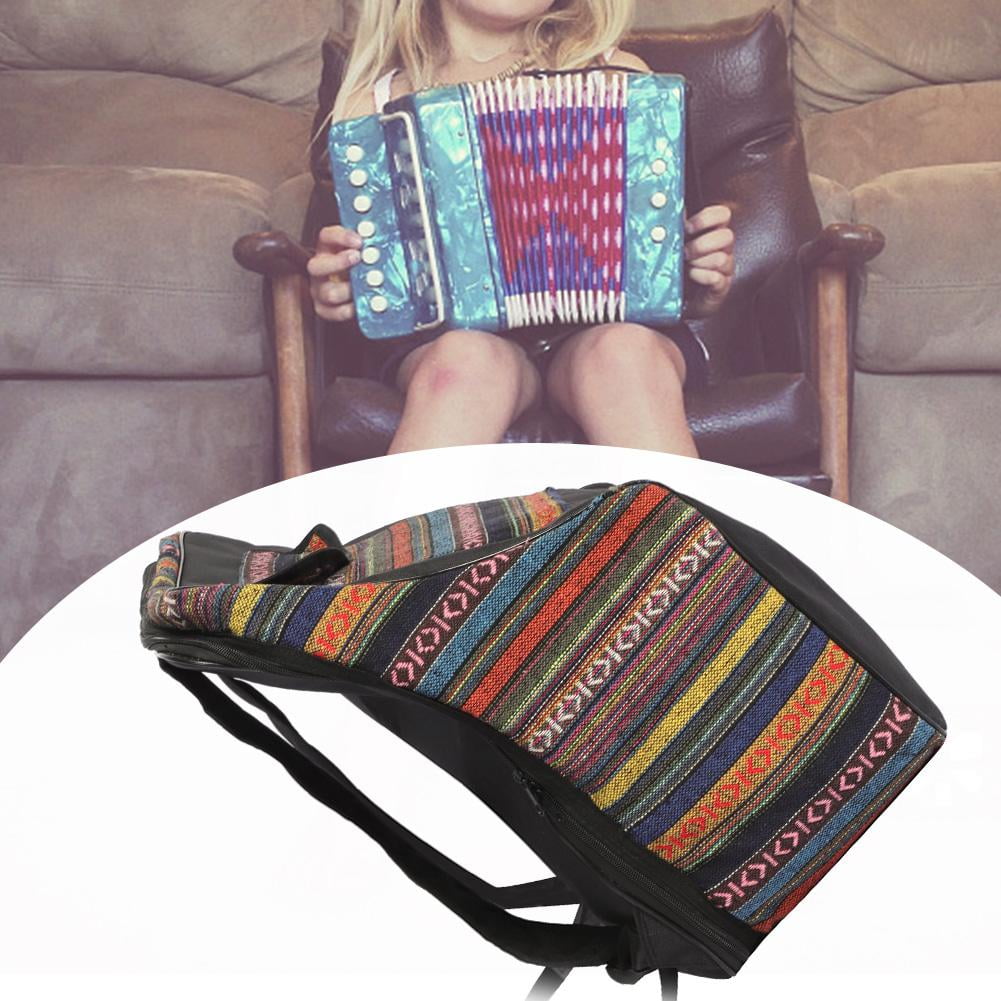 LYUMO Accordion Backpack,Quality Cloth Padded Accordion Gig Bag