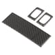 thumbnail image 4 of Marco Del Interruptor De Control De La Calefacción Del Asiento, Caja De Almacenamiento De Fibra De Carbono, Antideformación, Resistente A Los Rayos UV, Cubierta Del Panel Del ANGGREK Otros, 4 of 8