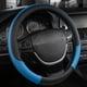 thumbnail image 4 of Funda de cuero para volante de coche, transpirable, para verano, para cuatro estaciones. Disponible en miles de modelos. Repujado para comercio exterior. Funda de cuero para volante., 4 of 6
