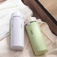 thumbnail image 5 of Tong 4 In 1 Travel Toiletry Dispenser — Refillable Leak Proof Travel Bottles With Measurement Markings And Labels — Portable Shampoo & Conditioner Containers, 5 of 5