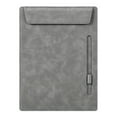 thumbnail image 4 of Sylvtty Faux Leather Hardboard with Magnetic Page Clip A4 Letter Size File Clipboard with Pen Holder Document Organizer Writing Pad for Hotel Office Hospital School, 4 of 7