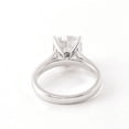 thumbnail image 6 of Oryn Jewelry 14K White Gold Plated Bands - Cushion Cut 1.9 Ct Moissanite Band - Solitaire Wedding Bands for Women - Daily Use Moissanite Rings - Proposal Jewelry for Her - Valentine's Gift, 6 of 6