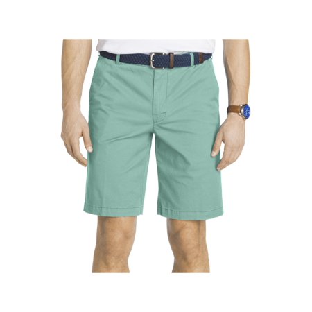 Izod Mens Twill Relaxed Casual Shorts