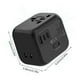 thumbnail image 5 of Adaptador De Viaje Universal, Cargador De Corriente Global, Convertidor De Enchufe, Diseo Compacto, Para Viajeros, Compatibilidad Multivoltaje, Compatibilidad Universal, Ligero, Para, Ukhbmc, 5 of 8