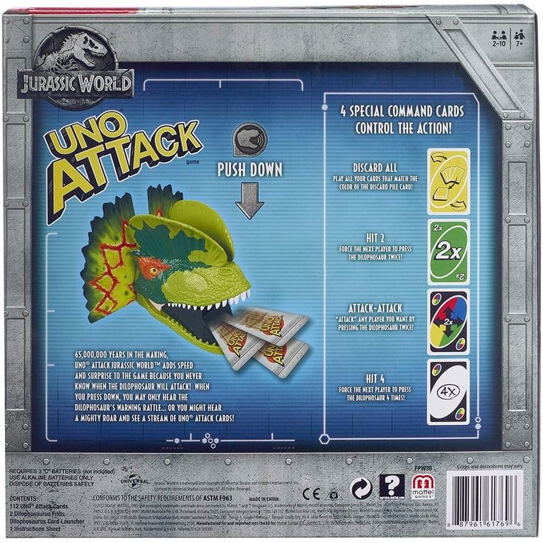 UNO Attack Jurassic World Game 