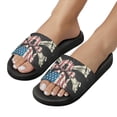 thumbnail image 5 of GZHJMY Stylish Slides for Women Men, Made in The Usa Stamp. Soft Flexible Slip-on Sandals Slippers, 5 of 7