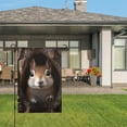 thumbnail image 3 of Amhnf Adorable Squirrel Peeking From Tree Hollow Garden Flag For Home Outdoor Garden Yard Decor 12x18 inch, 3 of 5