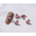 thumbnail image 2 of 16 Aleación de dijes 3d para dijes de uñas con diamantes de imitación para manualidades Decoraciones de uñas diy, 2 of 5