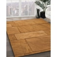 thumbnail image 2 of Ahgly Company Indoor Square Patterned Mahogany Brown Area Rugs, 8' Square, 2 of 6