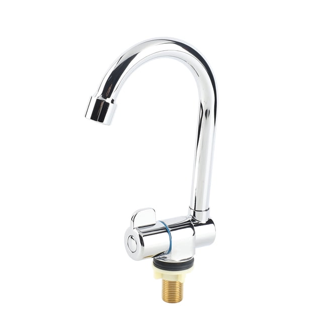 Faucet Rotating RV Faucet Deck Wall Mounted Kitchen Faucet for Recreational Vehicle Motorhome Travel Trailer